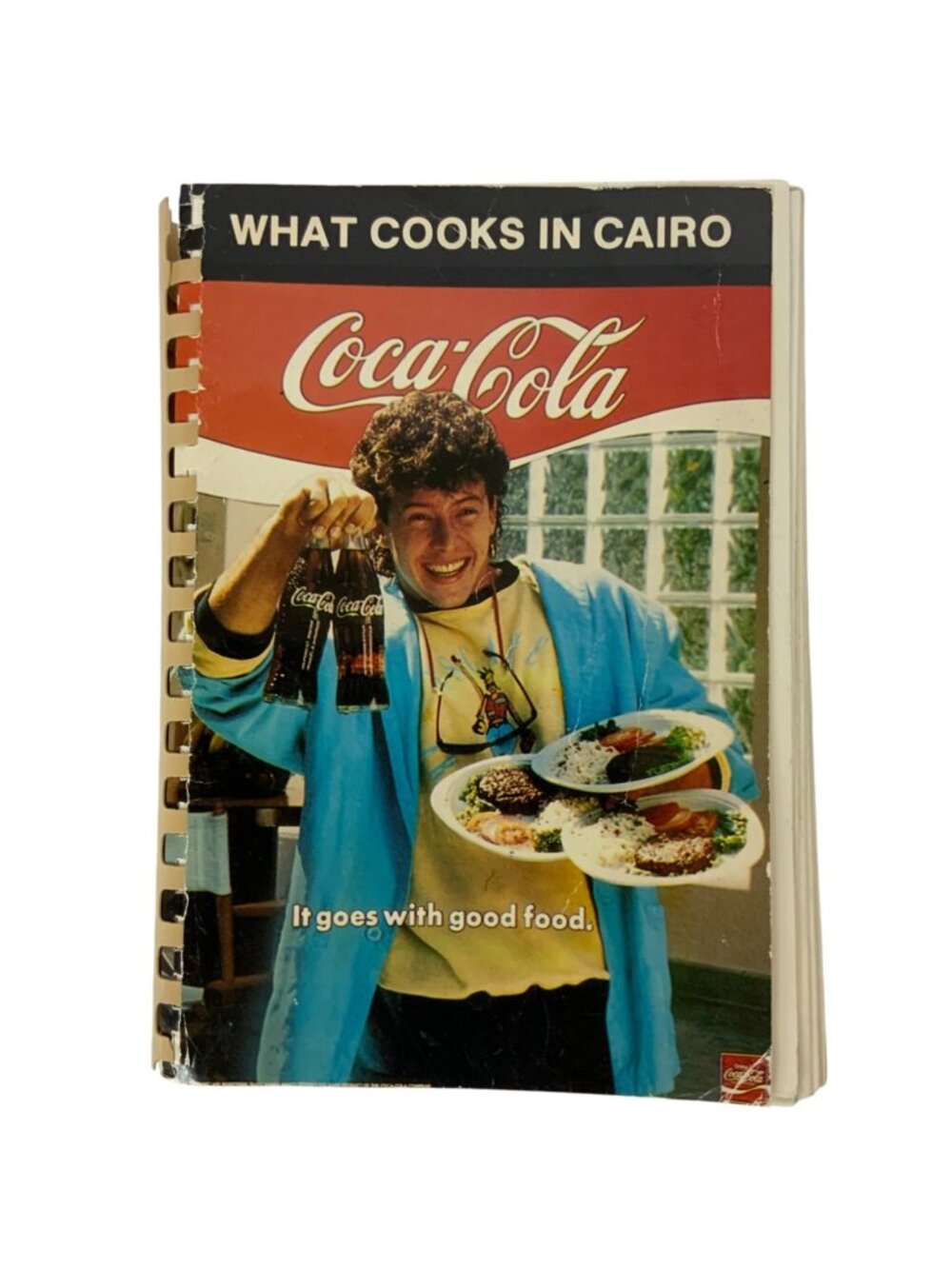 What Cooks In Cairo Coca-Cola 1989 Maadi Womens Guild Spiral-Bound Cookbook